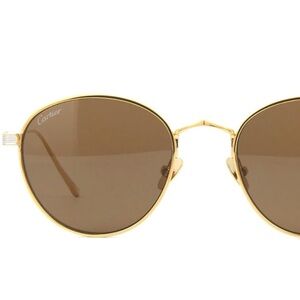 *NEW* Cartier gold frame sunglasses